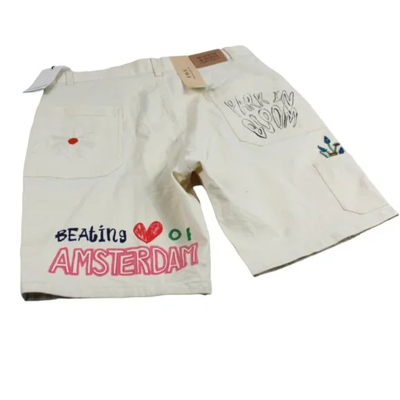 Scotch & Soda Natural Organic Cotton Take It Easy Regular Fit Shorts, Size 10/12 - Picture 5 of 9